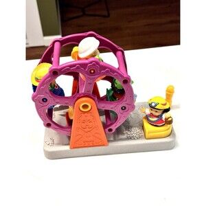 Fisher-Price Little People Ferris Wheel Playset with 5 Figures Battery Corrosion